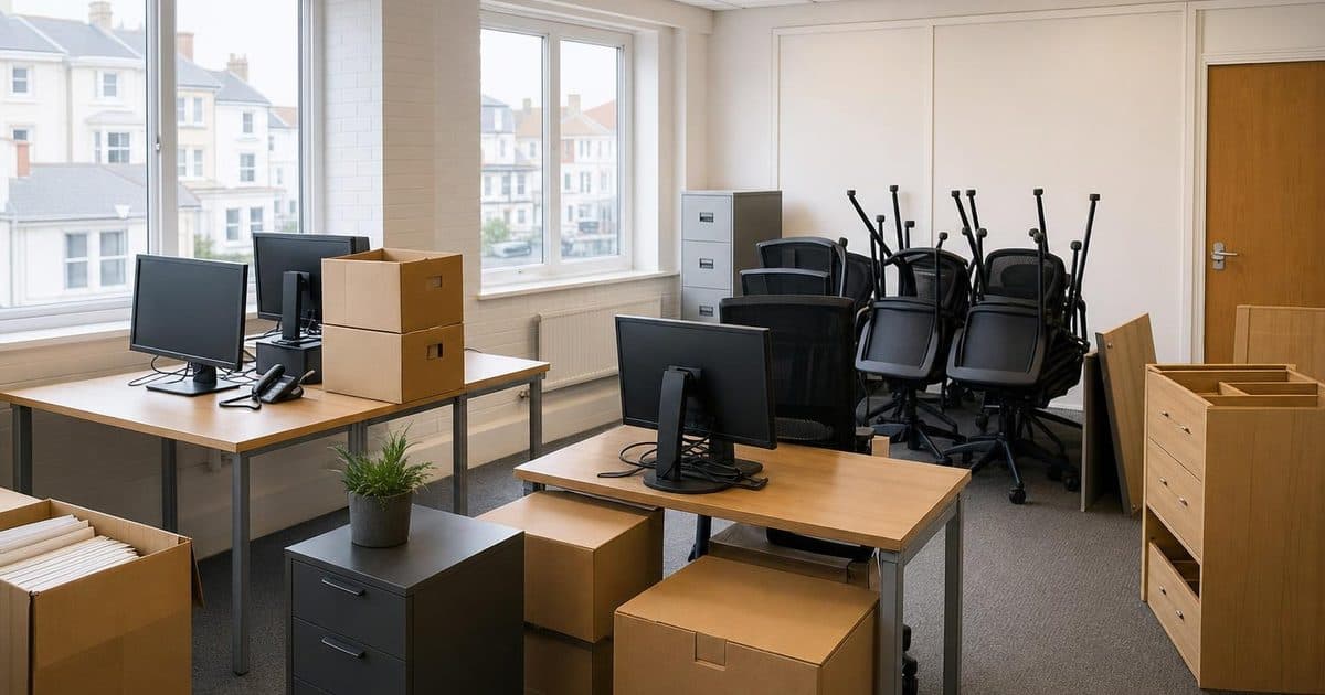 Office Clearance in Eastbourne: A Practical Guide for Small Businesses service page illustration