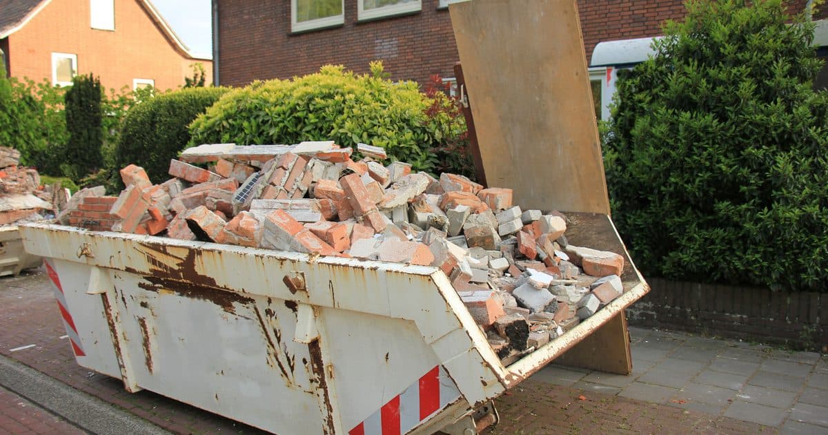 Small demolition team removing a garden structure in Eastbourne