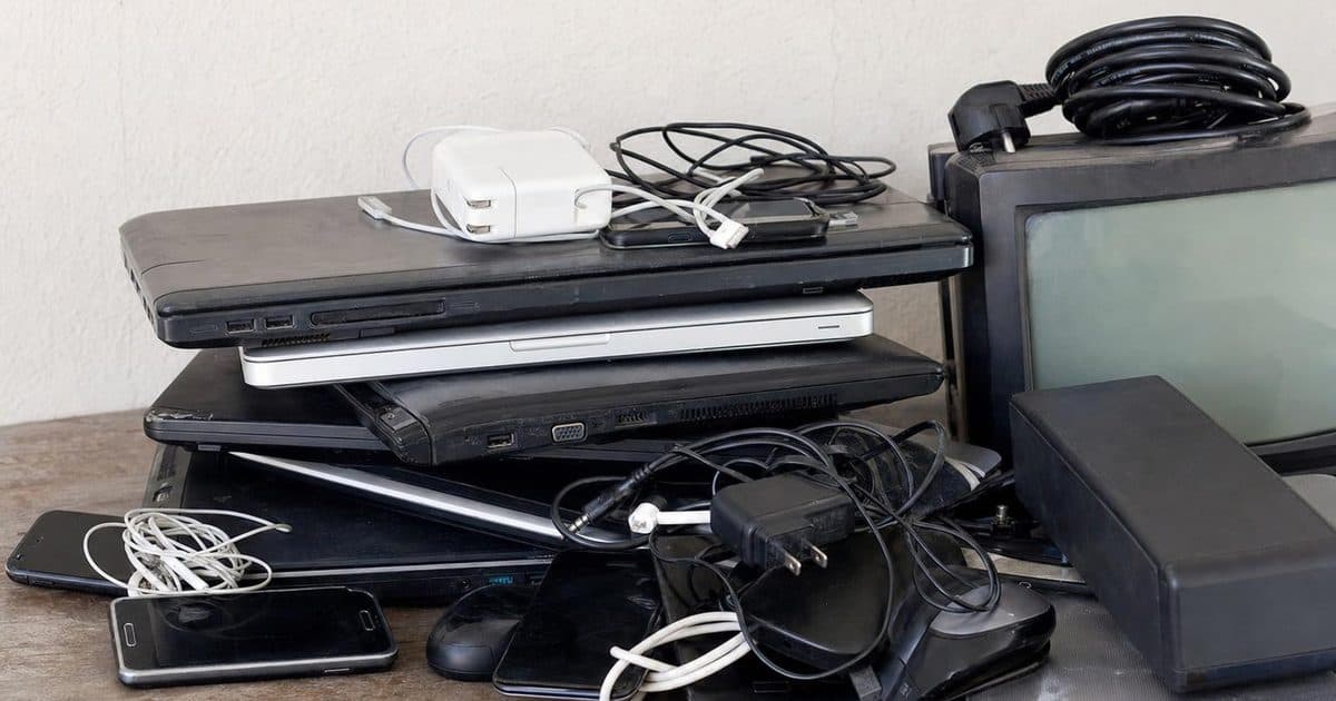 Electronics recycling in Eastbourne: where old gadgets should really go service page illustration